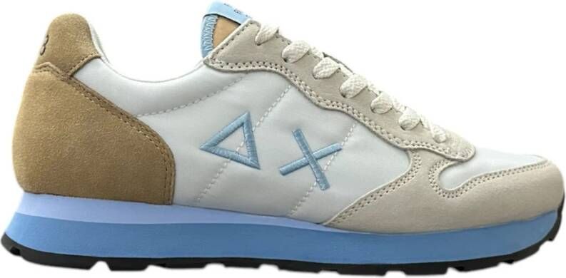 Sun68 Multicolor Sneaker Tom met Bicolor Logo Multicolor Heren