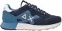 Sun68 Nylon en Suède Sneakers met Leren Details - Thumbnail 3