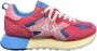 Sun68 Rode Lage Top Sneakers Geranio - Thumbnail 1