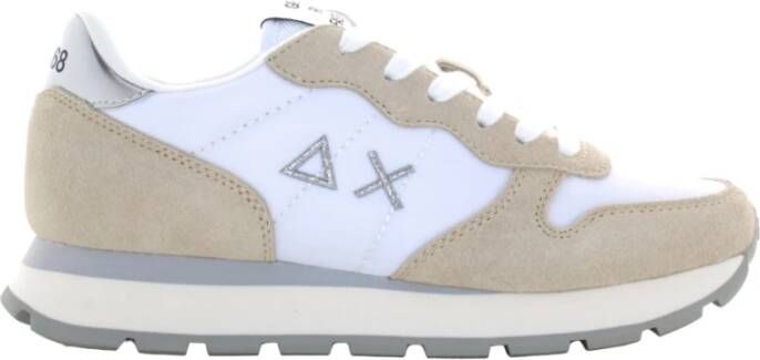 Sun68 Ally Gold Silver Dames Sneakers Schoenen Beige Z44202 - Foto 9