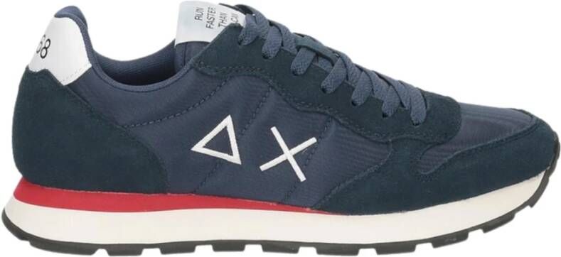 Sun68 Stijlvolle Sneakers voor Mannen voor Casual Gelegenheden Blue Heren - Foto 4