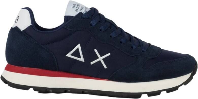 Sun68 Stijlvolle Sneakers voor Mannen voor Casual Gelegenheden Blue Heren - Foto 3