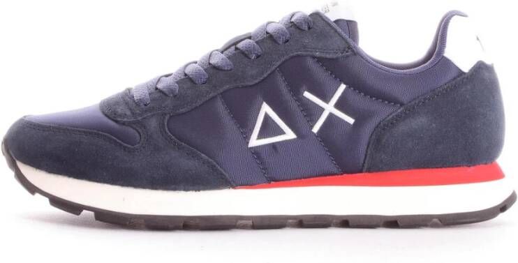 Sun68 Stijlvolle Sneakers voor Mannen voor Casual Gelegenheden Blue Heren - Foto 5