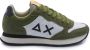 Sun68 TOM Color Sneakers in Militair Groen Green Heren - Thumbnail 5