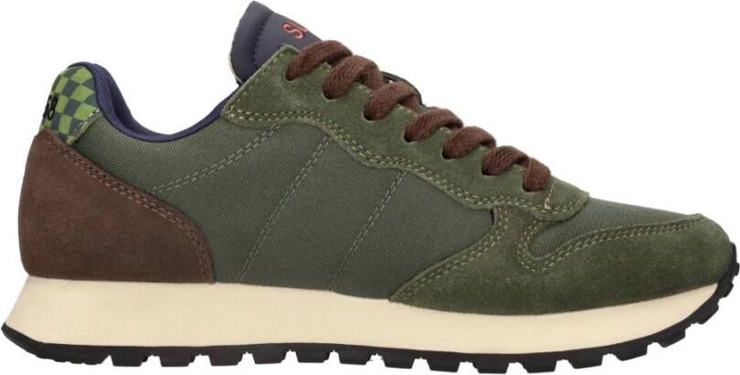 Sun68 Sneakers Groen Green Heren