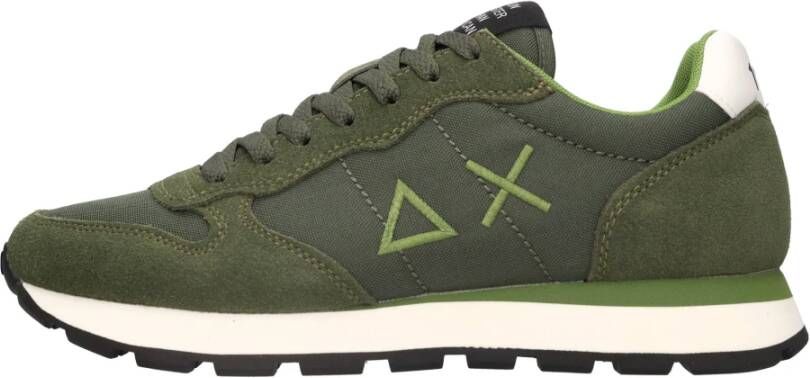 Sun68 Sneakers Groen Green Heren
