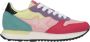 Sun68 Roze Sneakers met Klittenbandsluiting Multicolor Dames - Thumbnail 7