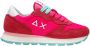 Sun68 Sun 68 Ally Solid Nylon dames sneaker Fuchsia - Thumbnail 4