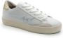 Sun68 Katy Leather Tennisschoenen Wit Goud White Dames - Thumbnail 5