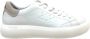 Sun68 Klassieke Witte Leren Sneakers Multicolor Heren - Thumbnail 4