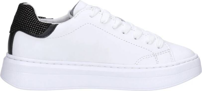 Sun68 Witte platte schoenen Grace model White Dames