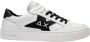 Sun68 Witte Zwarte Leren Skate Sneakers White Heren - Thumbnail 1