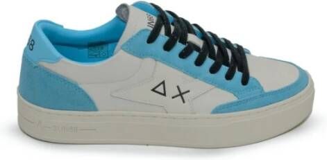 Sun68 Blauw Wit Skate Schoenen