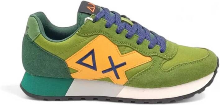 Sun68 Solid Jaki Heren Sneakers Green Heren