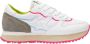 Sun68 Sportieve Sneaker in Wit Leer en Nylon White Dames - Thumbnail 2