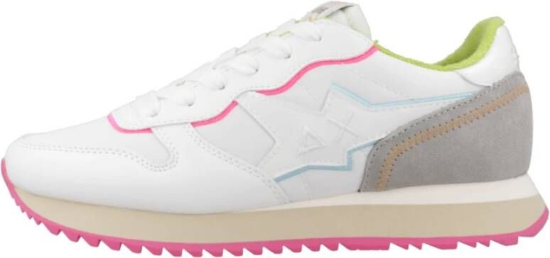 Sun68 Star Fluorescerende Sneakers
