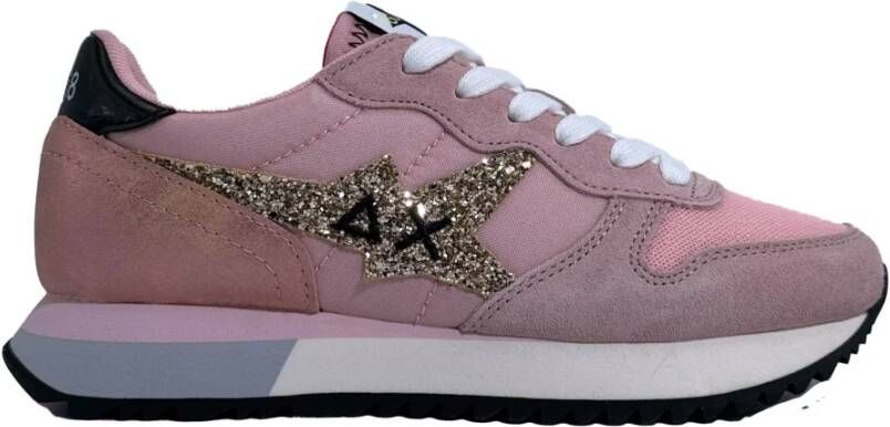 Sun68 Stargirl Sneakers Lente Zomer 2024 Collectie Pink Dames