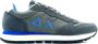 Sun68 Tom Solid Heren Sneakers Schoenen Grijs Z44101 - Thumbnail 2