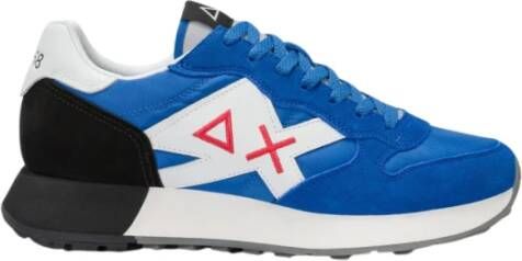 Sun68 Stevige Sneakers Jaki 2.0 in Royal