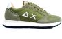 Sun68 Groene Leren Stoffen Sneakers Normale Pasvorm - Thumbnail 6