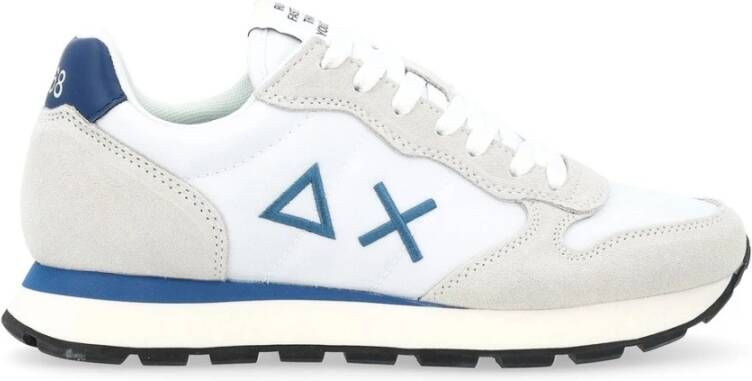 Sun68 Stevige witte sneakers