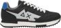 Sun68 Zwarte Sneakers Eco-Leer Suède Afwerking Black Heren - Thumbnail 11