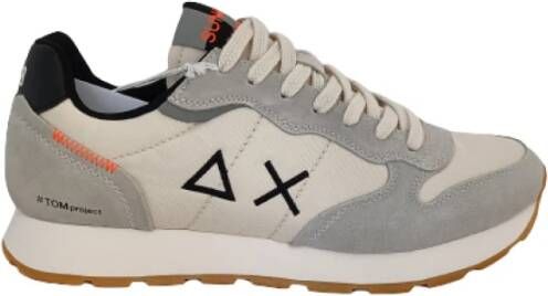 Sun68 Stijlvolle Sneakers voor Heren Beige Heren