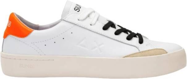 Sun68 Stijlvolle Sneakers voor Mannen White Heren