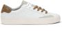 Sun68 Street Sneaker in leer wit en bruin White Heren - Thumbnail 4