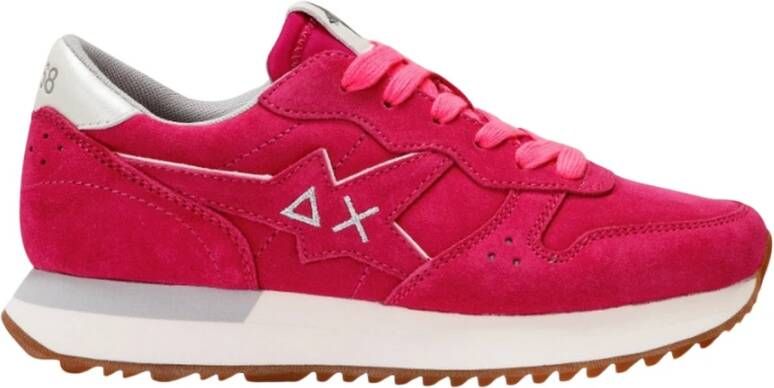 Sun68 Fuchsia Suède Sneaker Pink Dames - Foto 4