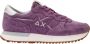 Sun68 Suede Sneaker Purple Dames - Thumbnail 2