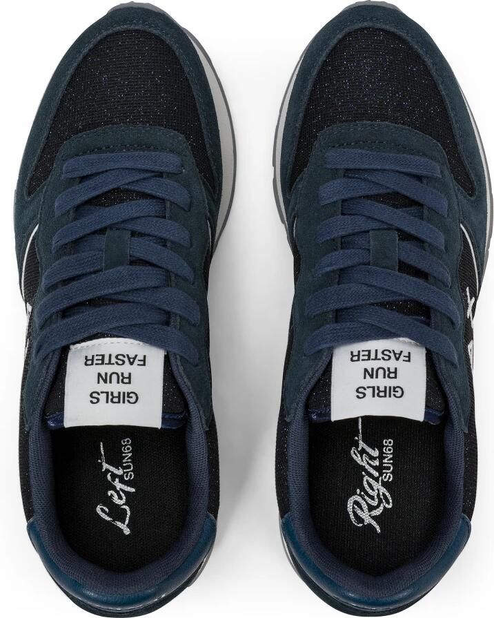 Sun68 Multicolor Sneaker Tom Nylon Logo Geborduurd Blue Heren - Foto 3