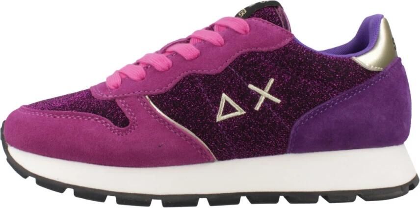 Sun68 Ally Glitter Textil sneaker fuxia - Foto 5