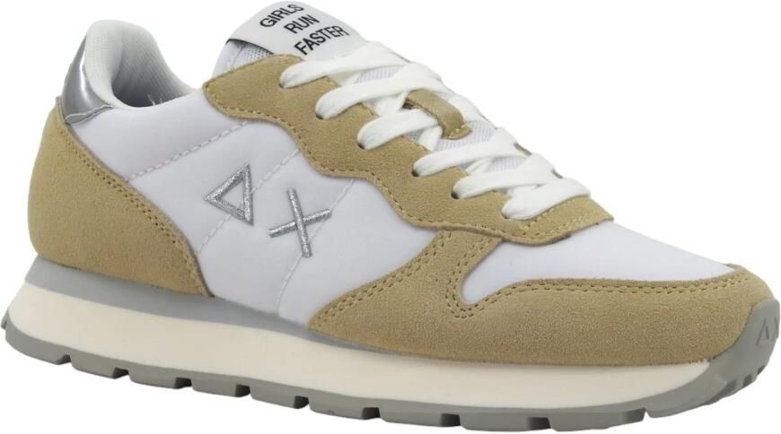 Sun68 Ally Gold Silver Dames Sneakers Schoenen Beige Z44202 - Foto 4