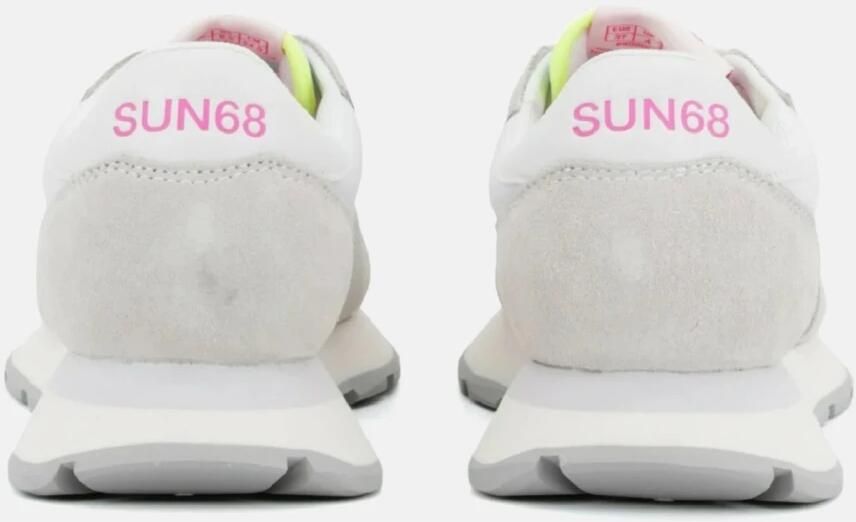 Sun68 Lage Sneakers Z36201 Ally Solid Bianco Fuxia - Foto 5