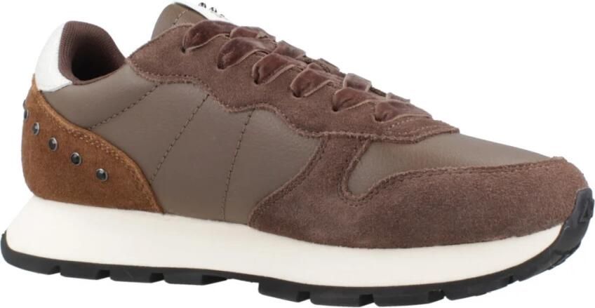 Sun68 dames sneaker Ally Studs bruin - Foto 6