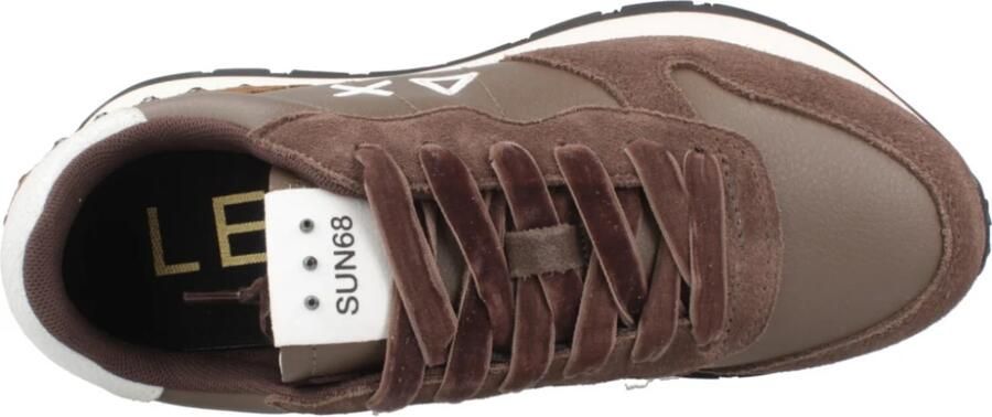 Sun68 dames sneaker Ally Studs bruin - Foto 9