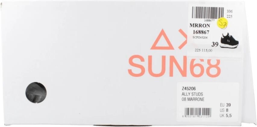 Sun68 dames sneaker Ally Studs bruin - Foto 7