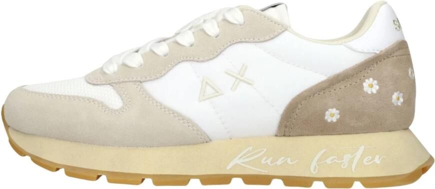 Sun68 Dames sneaker Ally Vintage wit taupe - Foto 2