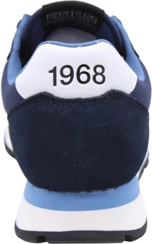 Sun68 Heren Lage sneakers Tom Solid Donkerblauw Suède - Foto 2