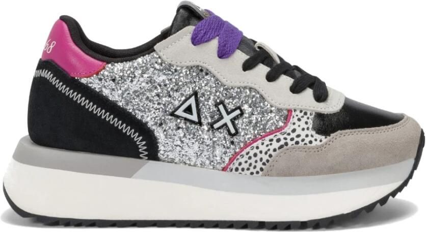 Sun68 Big Ally Glitter Low Top Sneakers