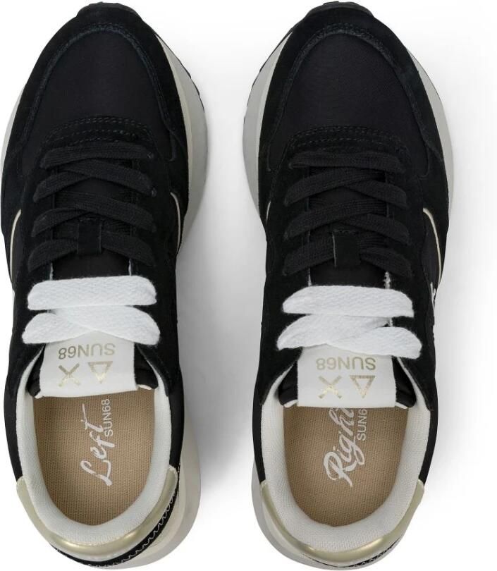 Sun68 Lage Sneakers Z36209 BIG ALLY GOLD-590 11 NERO