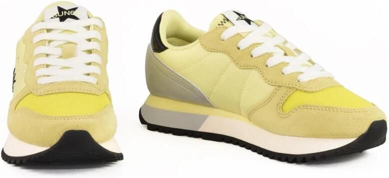 Sun68 Casual Sneakers van leer en polyester - Foto 3