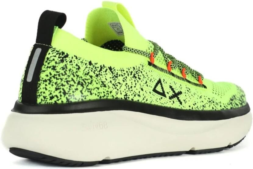Sun68 Gele Jupiter Sneakers Lente Zomer 2024 Yellow Heren - Foto 3