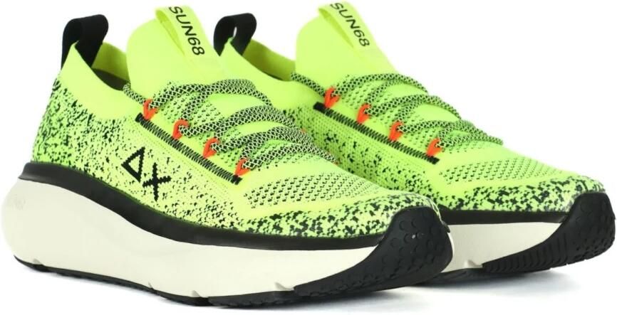 Sun68 Gele Jupiter Sneakers Lente Zomer 2024 Yellow Heren - Foto 4