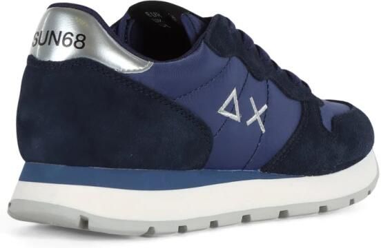 Sun68 Ally Solid Nylon Sneakers Dames Blauw - Foto 2