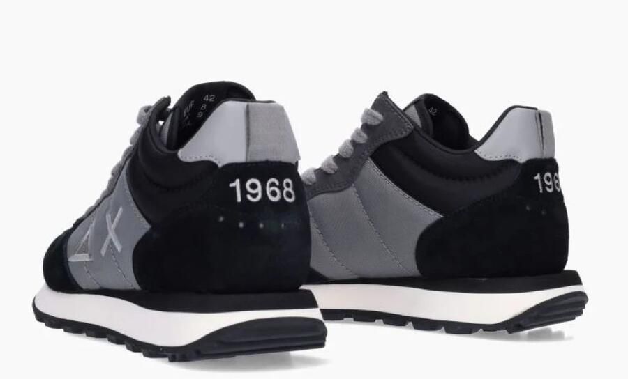 Sun68 Grijze suède sneaker met uitneembare binnenzool - Foto 2