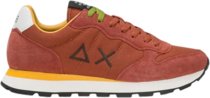 Sun68 Heren Lage Top Leren Sneakers - Foto 3