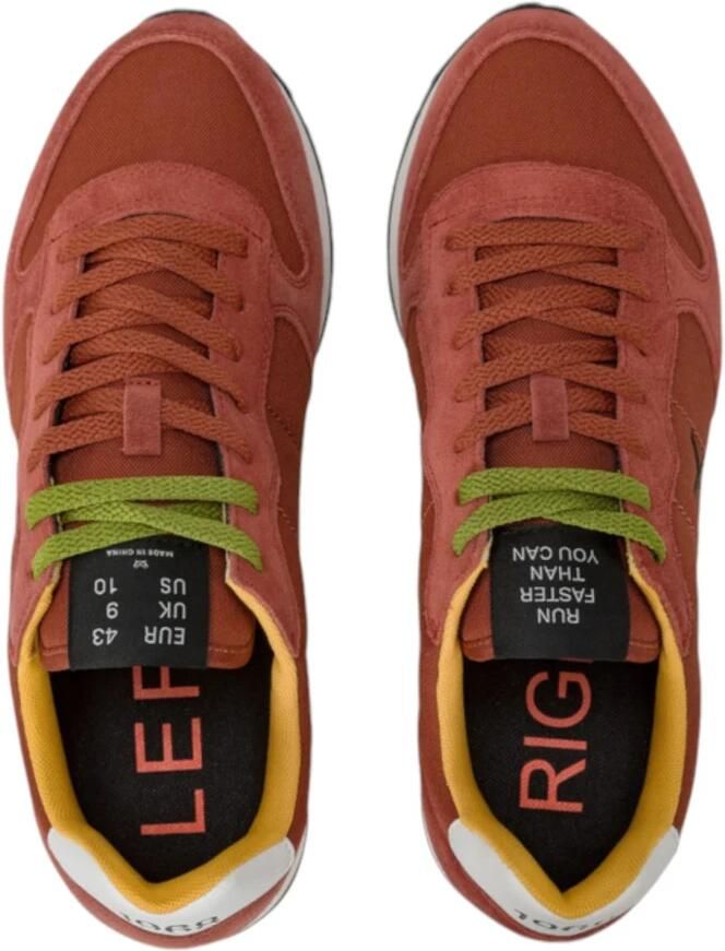 Sun68 Heren Lage Top Leren Sneakers - Foto 2