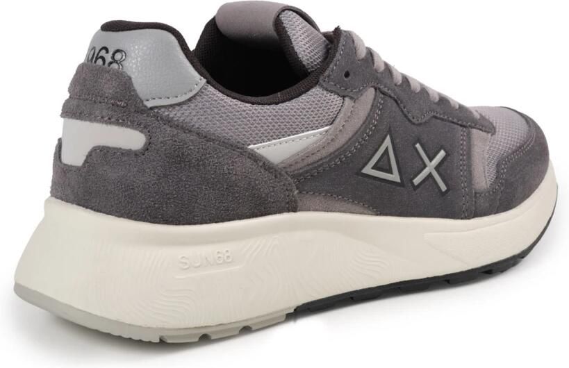 Sun68 Casual Sneaker voor Dagelijks Gebruik Gray Heren
